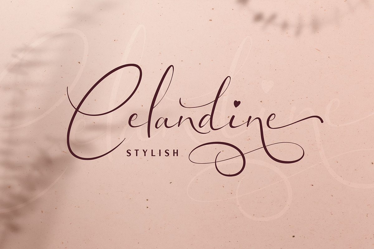 Kalidony - Lovely Font, a Script Font by Arterfak Project (Photo 8 of 14)