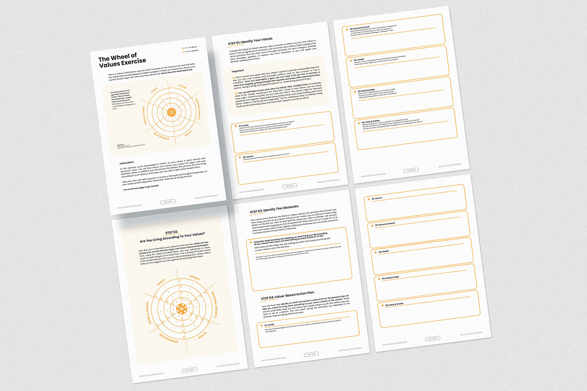 Finding Meaning & Purpose Toolkit, a Templates & Theme by AndrewPixel (Photo 6 of 14)