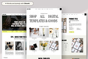 Showit Website Template for Designer, a Websites & App Template by Superhero Design Co. (Thumbnail 4 of 7)