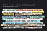 Morta font, a Font by Michael Rafailyk (Thumbnail 3 of 9)