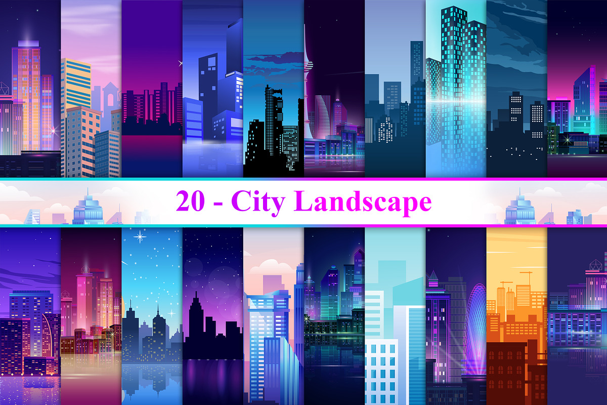 City Landscape, an Empty State Illustration by Digital Studio (Photo 1 of 6)