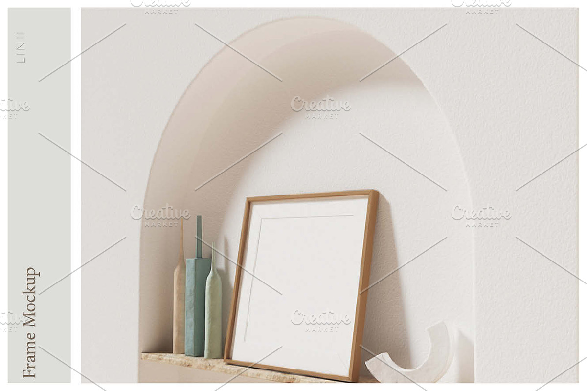 Frame Mockup, a Print Template by LINII (Photo 1 of 2)