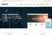 Clarity - Business Template, a Bootstrap Template by romel.panahon (Thumbnail 1 of 7)