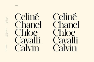 Par Realisation - Serif Typeface