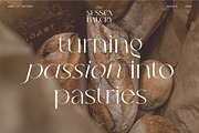 Kindred - Elegant and chic font, a Sans Serif Font by Studio Aurora (Thumbnail 7 of 11)
