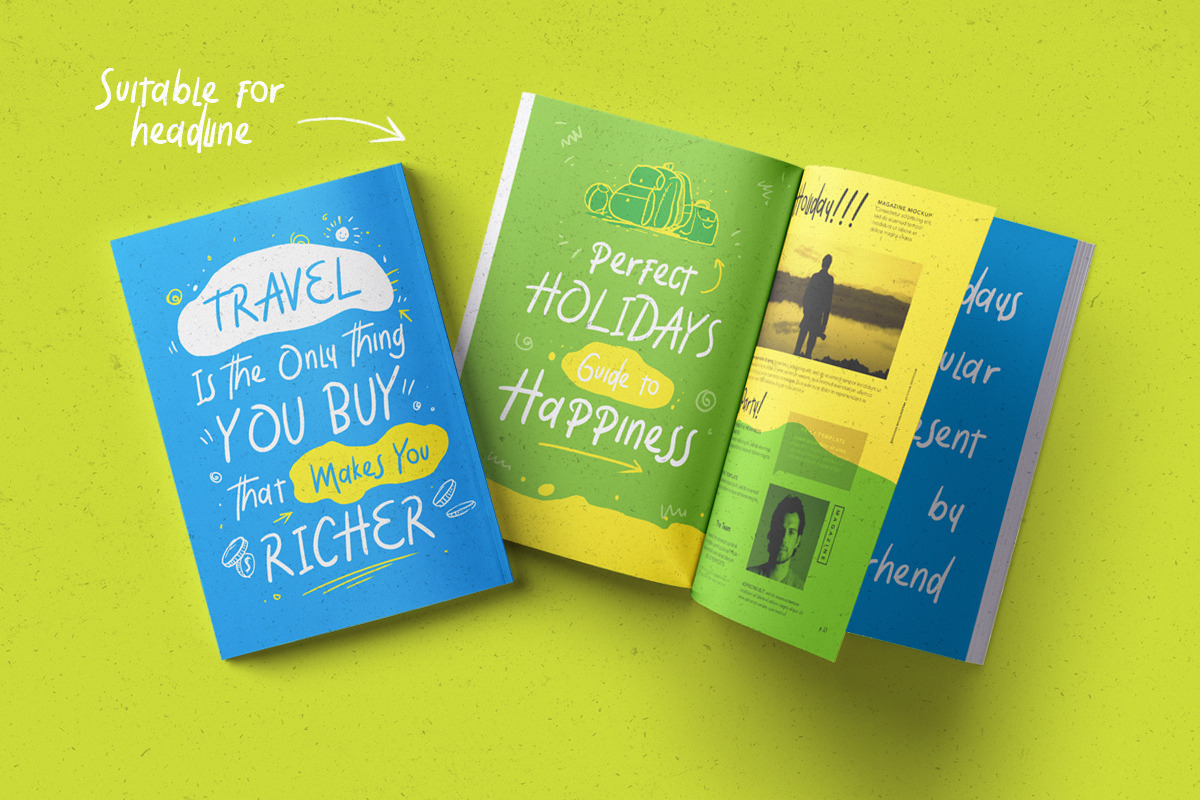 Holiday Font preview 5