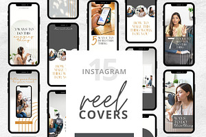 16 Instagram Reel Cover Templates