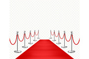 Red carpet walkway, a Decorative Illustration by Yayasya (Thumbnail 1 of 3)