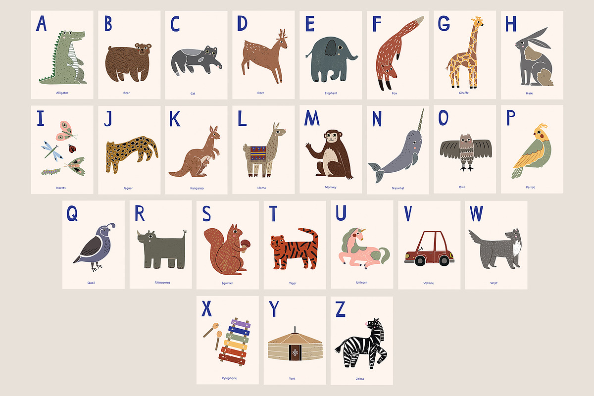 Alphabet clipart, an Object Graphic by Mii Lab (Photo 5 of 5)