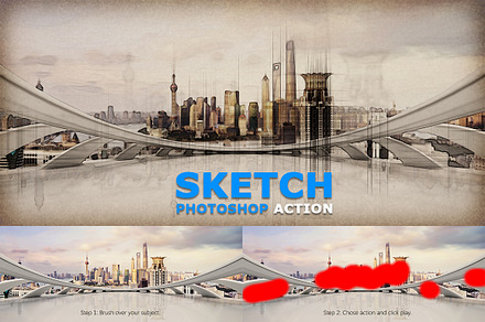Sketch Photoshop Action