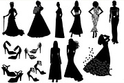 Formal Dressed Women AI Vector PNG, an Illustration by FrankiesDaughtersDesign (Thumbnail 4 of 8)