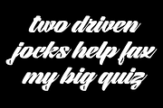 Redshine - Strong Bold Script, a Script Font by Sign Studio (Thumbnail 8 of 9)