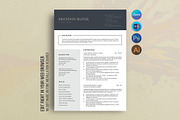Canva Resume Template, a Resume Template by DesignDevisers (Thumbnail 1 of 10)