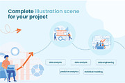 Illustration of Data Scientist, a Person Illustration by alwie99d (Thumbnail 5 of 6)