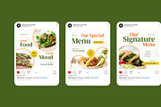 Vegan Instagram Post, a Social Media Template by Neermana (Thumbnail 3 of 4)