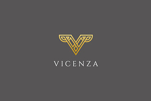 Vicenza - Letter V Logo