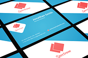 Clean Flat Business Card, a Business Card Template by Niram Factory (Thumbnail 4 of 4)