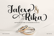 Agustina, a Handwritten Font by Mozatype (Thumbnail 3 of 10)