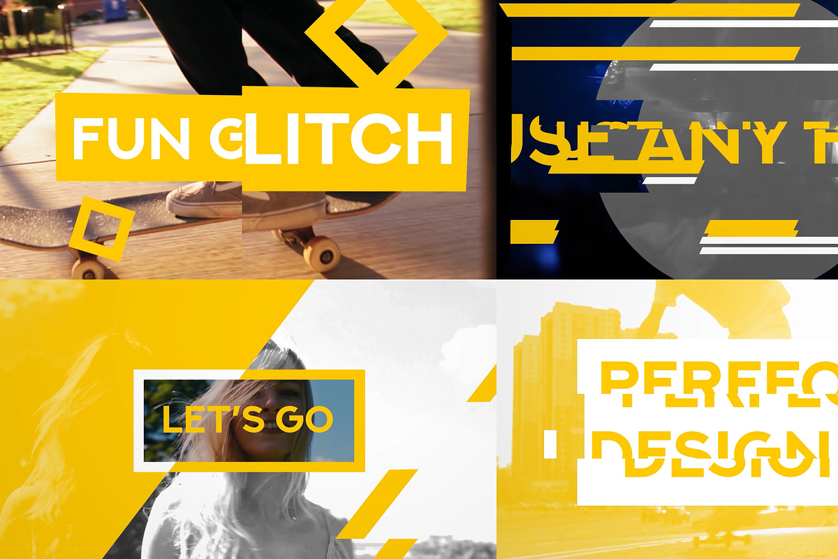 Fun Glitch for After Effects, a Templates & Theme by 2dfx (Photo 1 of 2)