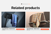 Summer Tote Bag Mockups, a Merchandise Mockup by Mocku (Thumbnail 12 of 12)