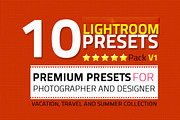 10 Lightroom Presets Pack, an Action Add-On by Madhabi Studio (Thumbnail 1 of 2)