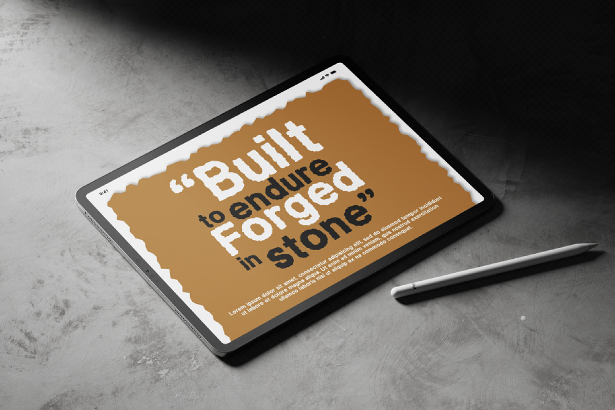 Freak Stone - Display Typeface, a Font by Mily Studio (Photo 6 of 15)