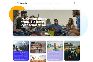 Modern Blog HTML5 Template