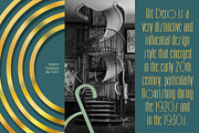 Belkon – Art Deco Font, a Sans Serif Font by Craft Supply Co. (Thumbnail 4 of 8)