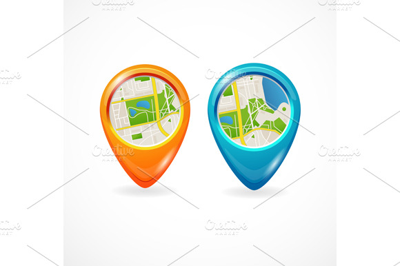 Vector Pin Gps Set