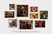 Glamour Fashion Christmas Art Set, a Holiday Photo by PrintablesByFranklyn (Thumbnail 1 of 7)