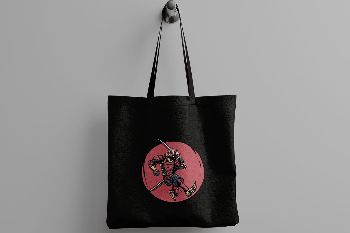 Samurai Skeleton with Sword, an Object Illustration by nomlimo.com (Photo 2 of 3)