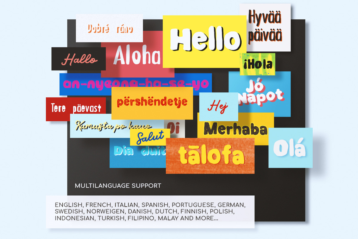 DinoType Educational Font Family, a Script Font by Yasir Ekinci (Photo 12 of 12)