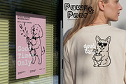 Party Dog PNG & SVG Illustration Set, an Animal Illustration by DreamoraArt (Thumbnail 5 of 8)