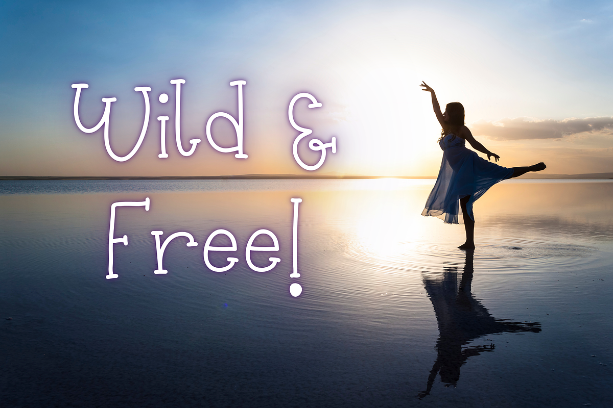 Wild Twilight Cute Typewriter Font, a Serif Font by Dancing with Ink (Photo 18 of 19)