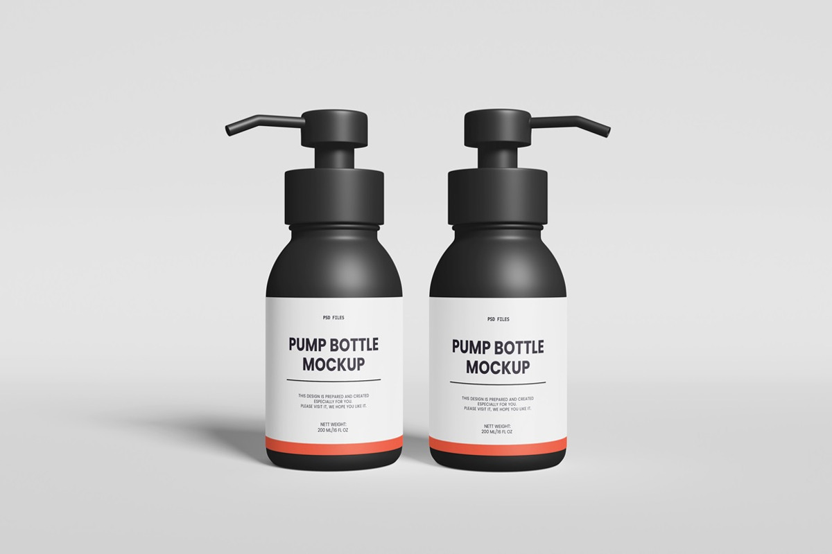 Pump Bottle Mockup Top View, a Packaging Mockup by AndikaGraphic (Photo 4 of 6)