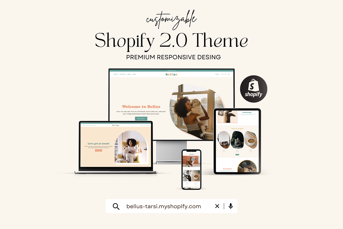 Pastel Shopify Theme Template, a Shopify Template by Tarsi.io (Photo 2 of 4)