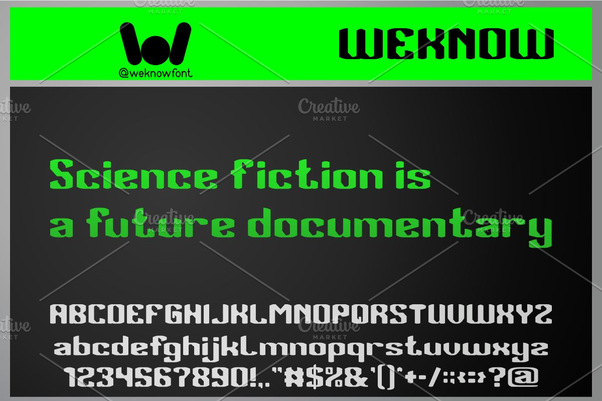 Bomberman font, a Font by weknow (Photo 5 of 9)