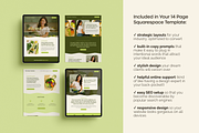 Nutritionist Squarespace Template, a Squarespace Template by Glo Design Studio (Thumbnail 4 of 9)