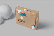 Realistic Mailer Box Mockup, a Packaging Mockup by megostudi0 (Thumbnail 2 of 7)
