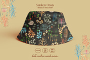 Sunken Oasis Prints & Patterns, a Pattern Graphic by GND ART STUDIO (Thumbnail 5 of 8)