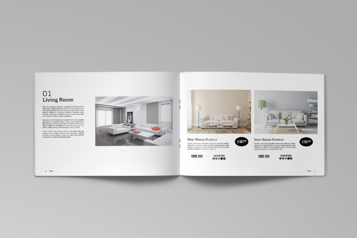 Catalogue Interior, a Brochure Template by Firtana (Photo 3 of 11)