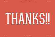 Keraxun - Condensed Font, a Serif Font by QR Design Studio (Thumbnail 1 of 6)