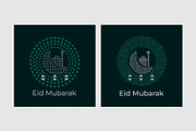 Eid Mubarak Design, a Decorative Illustration by Lakhan1998 (Thumbnail 3 of 6)