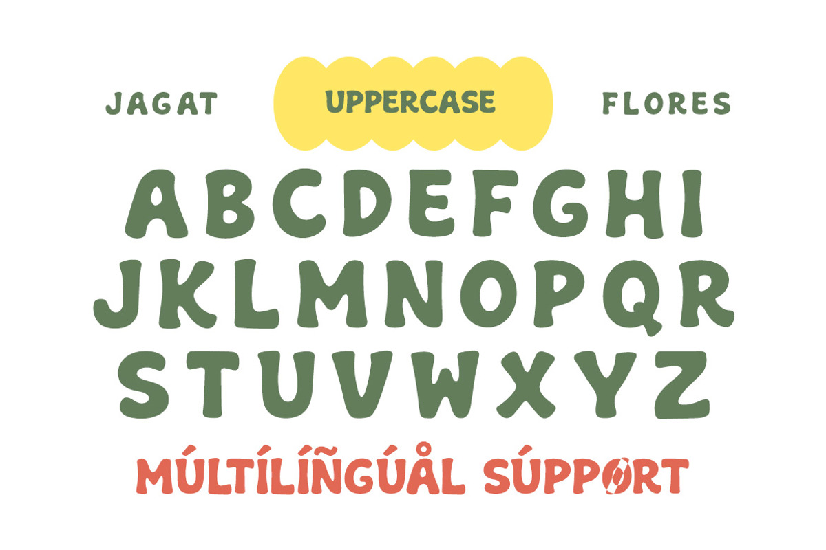 Jagat Flores – Bold Retro Display, a Sans Serif Font by decographstud (Photo 6 of 6)