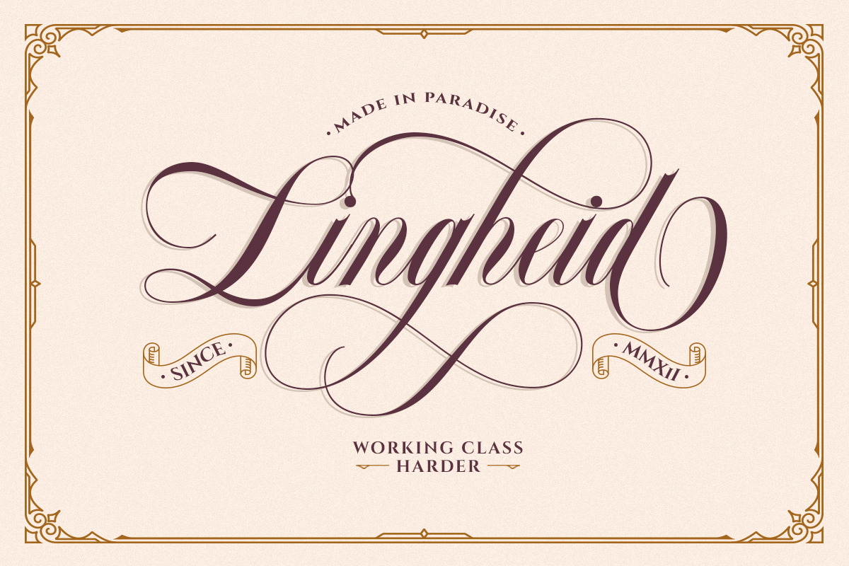 Bordemile - Luxury Script preview 2