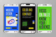 Modern Social Media Story Template, a Social Media Template by MightyDesign (Thumbnail 1 of 6)