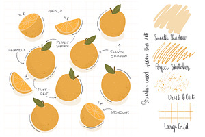 Sketch Texture Procreate Brush Set