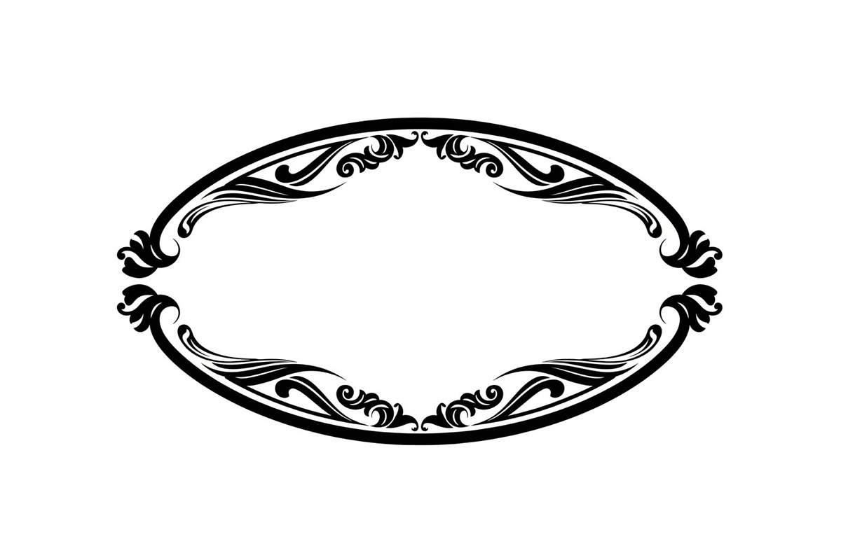 Elegant Oval Ornament Frame Bundle, an Illustration by jahid234 (Photo 9 of 31)