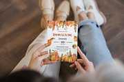 Editable Thanksgiving Invitation, an Invitation Template by ForeverPrint (Thumbnail 5 of 8)