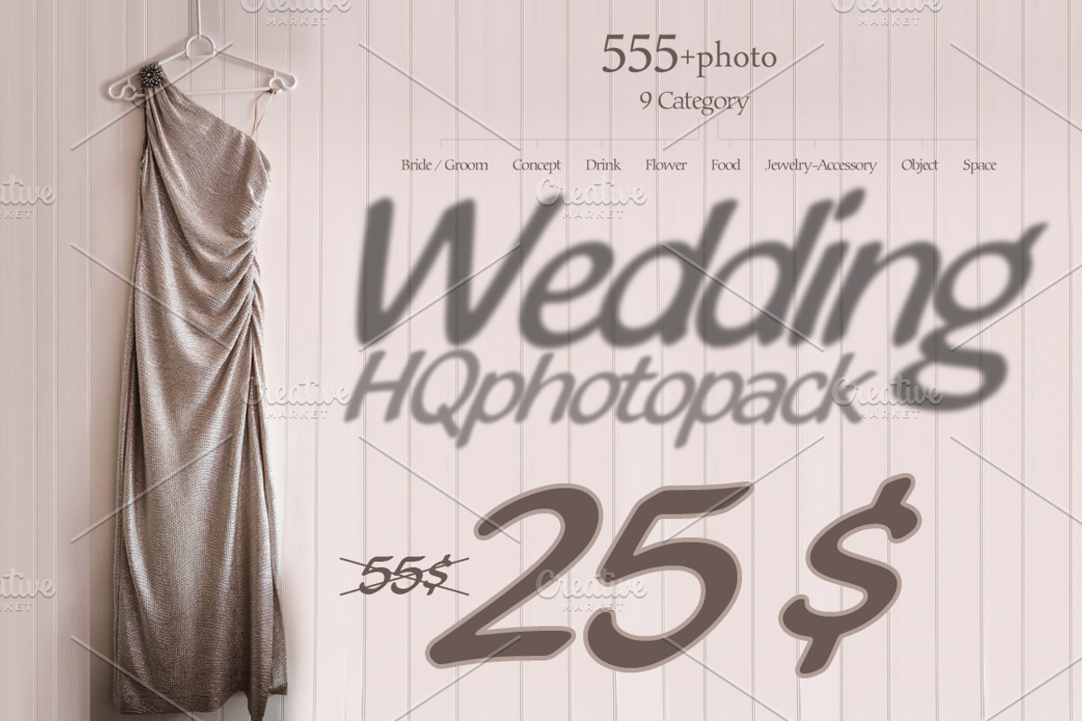 555+Photo Wedding Pack, a Templates & Theme by 2MK (Photo 4 of 6)